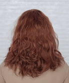 Mackenzie wearing Margaux in color Ginger