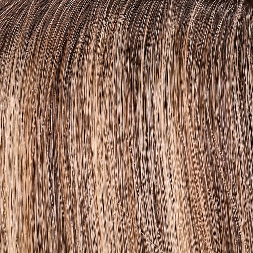 24B18S8 | Shaded Mocha | Med Gold Brown & Lt Gold Blonde Blend, Shaded w/ Dk Gold Brown