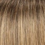 24BT18S8 | Shaded Mocha | Med Natural Ash Blonde & Lt Natural Gold Blonde Blend, Shaded w/ Med Brown