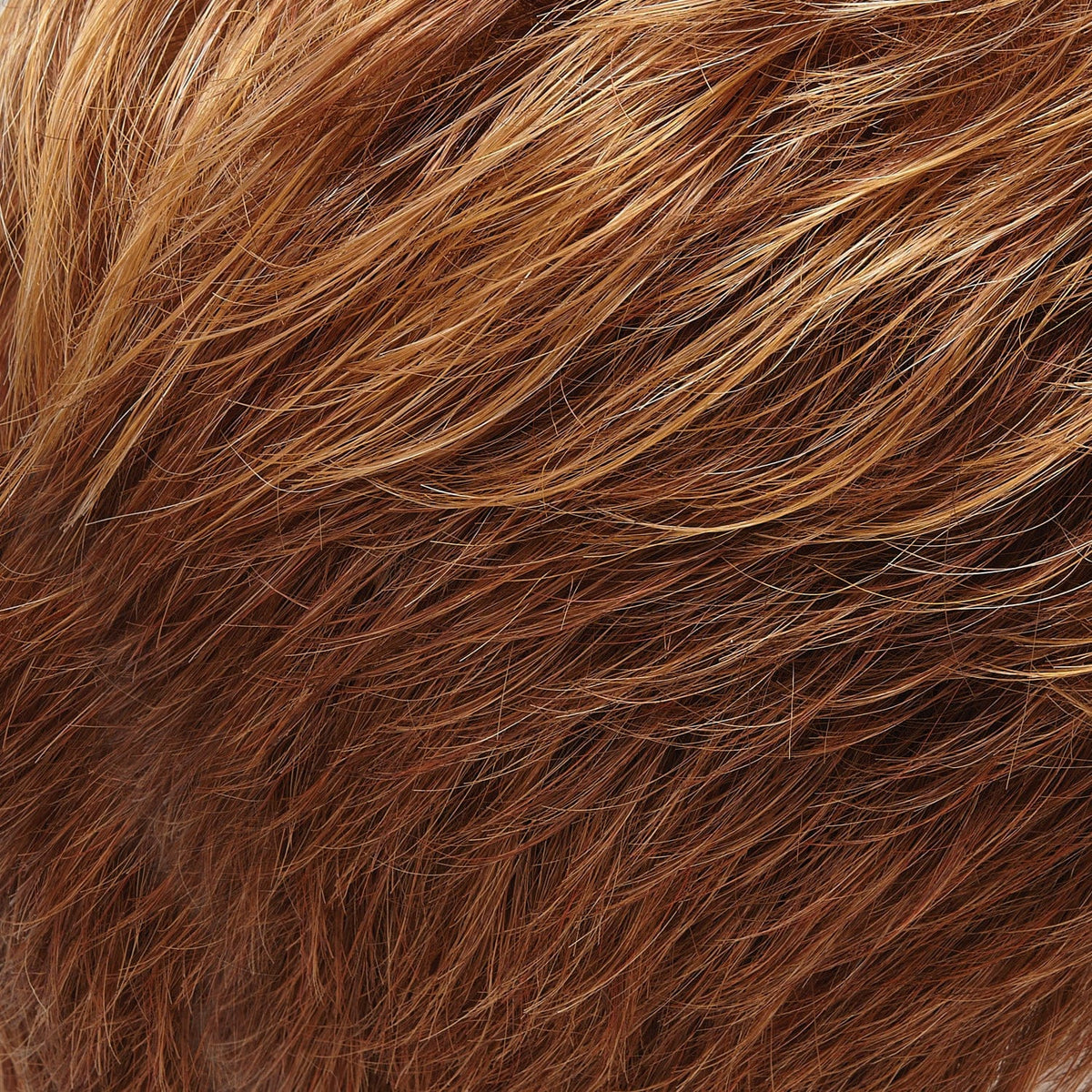 27MBTT | Chocolate Dipped Strawberry | Med Red-Gold Blonde & Med Red Blend w/ Med Gold Tips, Med Red Nape