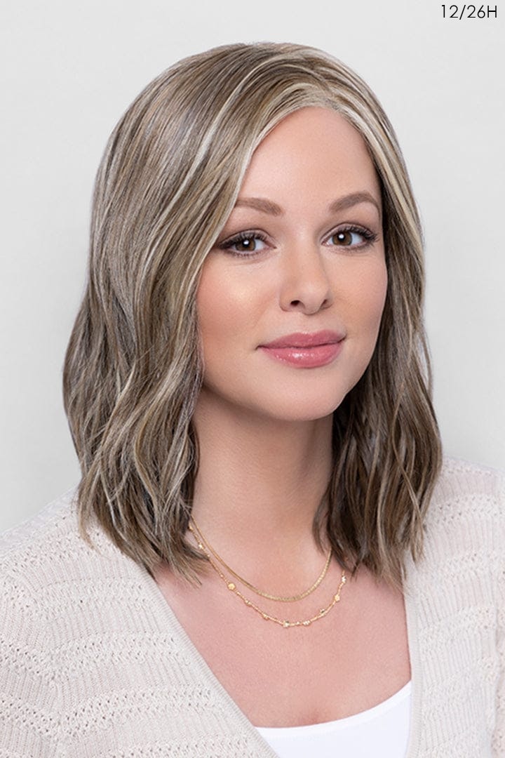 Model is wearing Alex wig by Henry Margu in 12/26H | Front