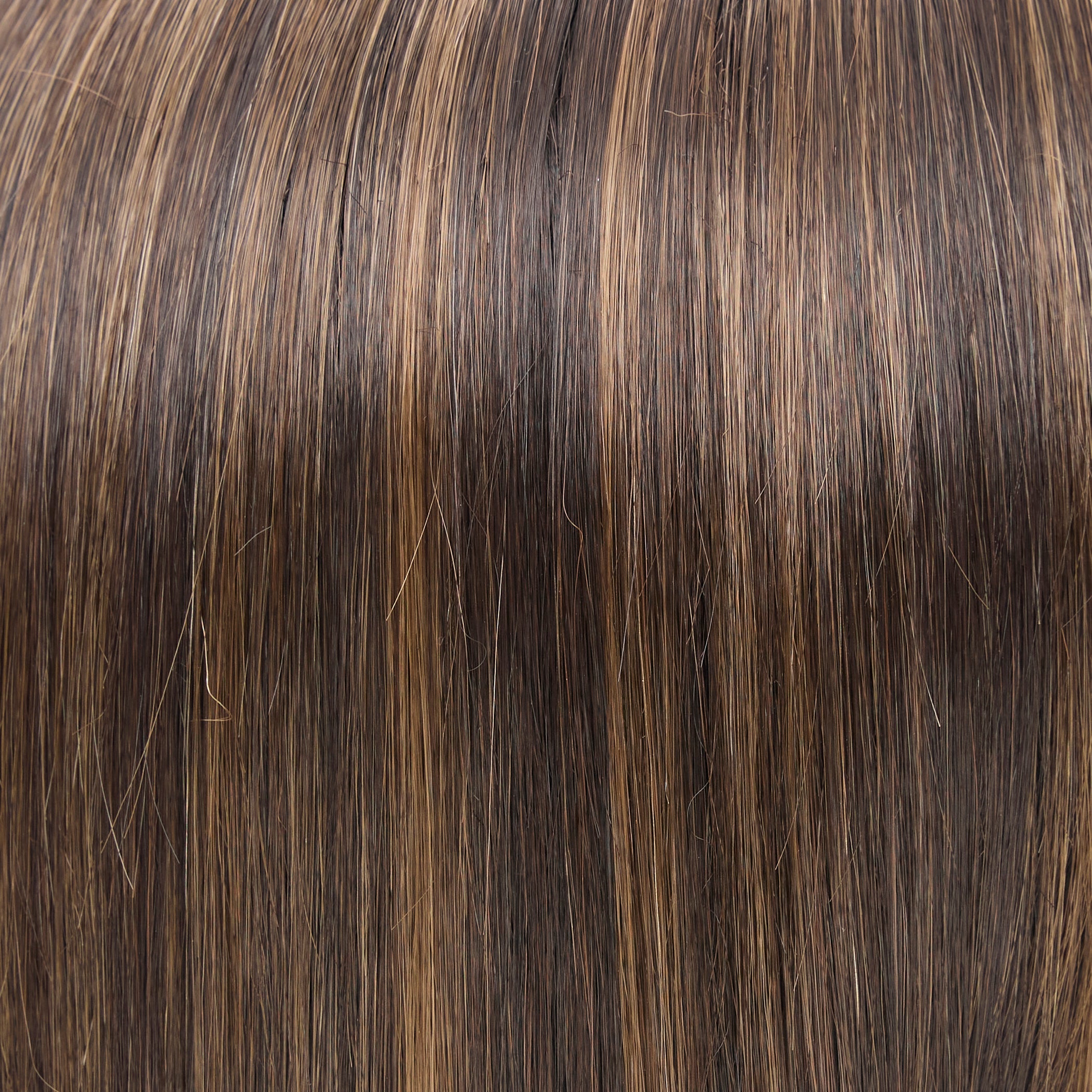 4/10S4 | Mocha Latte | A blended dark brown with medium brown highlights and a soft shaded root. This cool-toned brunette creates natural-looking dimension while maintaining a rich, sophisticated depth.