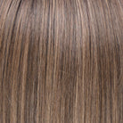 5/8S4 | Hazelnut Mousse | A blended medium brown with light brown highlights and a dark brown shaded root. Cool undertones and subtle dimension create a natural, salon-inspired brunette with a soft, lived-in finish.