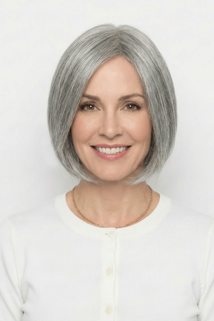 Woman wearing Nice HF Topper by Henry Margu in color 51