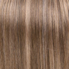 6B/22S6 | Toasted Almond | A blended medium brown with light brown highlights and a medium brown shaded root. The cool-toned base and delicate highlights add understated dimension for a natural, modern brunette look.