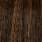 6F27 | Caramel Ribbon | Brown w/ Lt Red-Gold Blonde Highlights & Tips