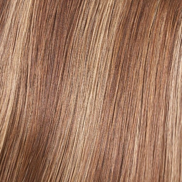 8RH14 | Mousse Cake | Med Brown w/ 33% Med Natural Blonde Highlights