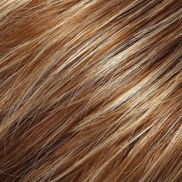 Jon Renau Wigs | FS26/31 | Medium Red-Gold Brown and Light Gold Blonde Blend with Light Gold Blonde Bold Highlights