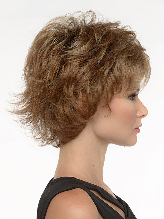 Alyssa by Envy wig in Golden Nutmeg – right side profile