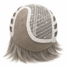 Interior view of Asha synthetic wig cap featuring lace front, mono part, and open-wefted back construction.
