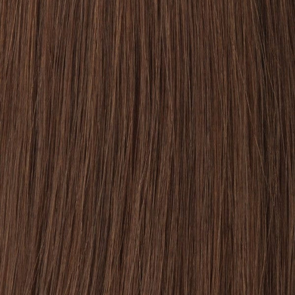 Reddish-brown hair strands