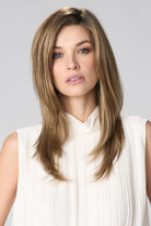 Belinda Hand Tied Wig by Envy in Honey Breeze | Front