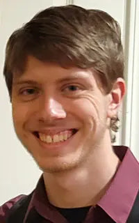 a man smiling 