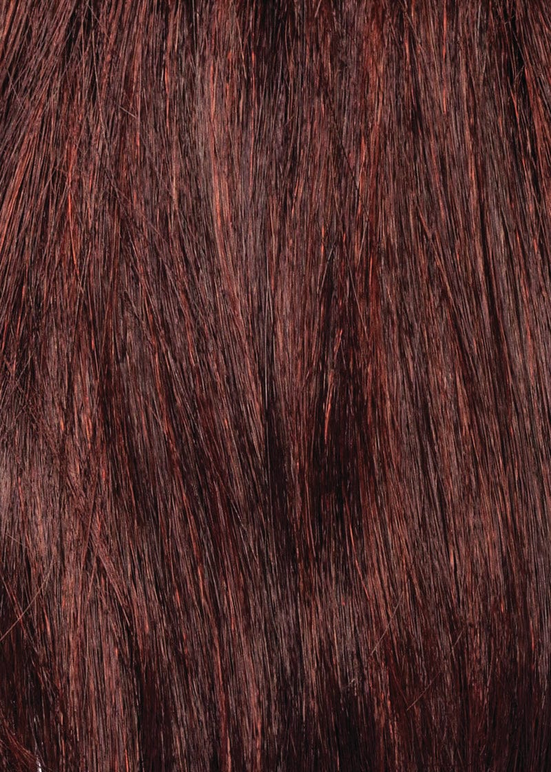 Dark Red | Dark auburn with rich deep red highlights