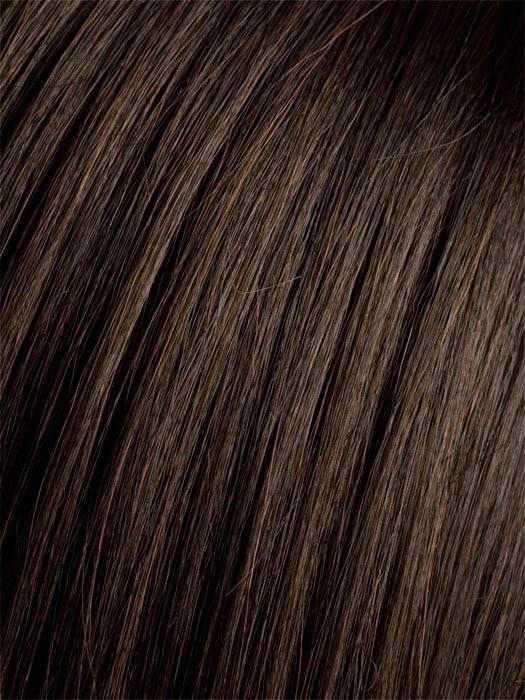 Ellen Wille Wigs | ESPRESSO-MIX | Darkest Brown base with a blend of Dark Brown and Warm Medium Brown throughout