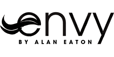 Envy logo with stylized text