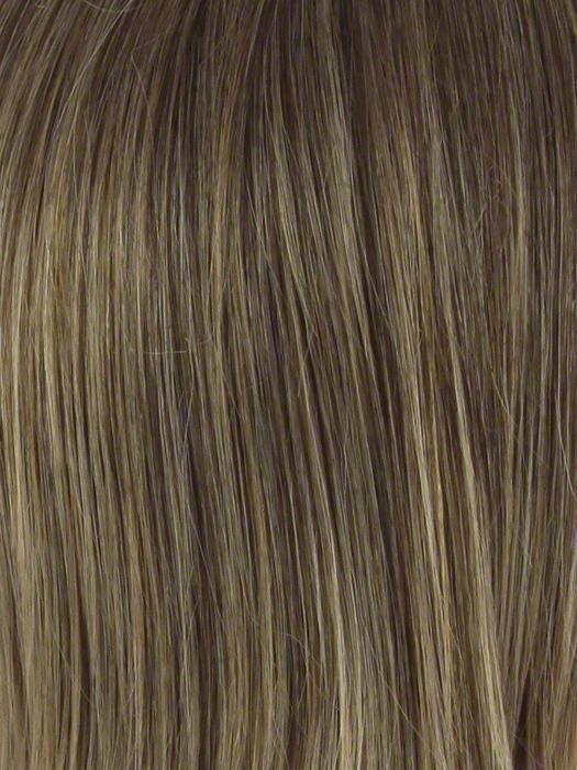 Envy Wigs | 24/18 FROSTED | Light Brown with Wheat Blonde blended highlights