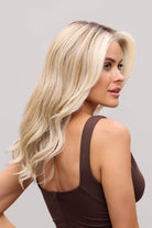 Fiona Lite by Jon Renau long blonde wavy heat-friendly synthetic lace front wig with a natural-looking hairline.