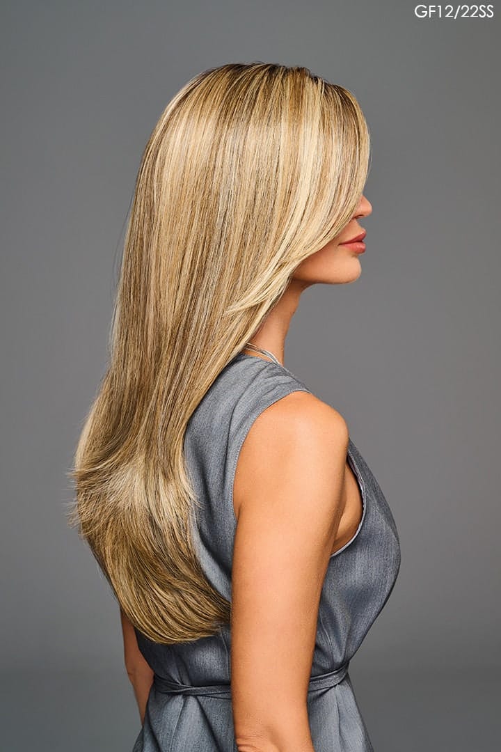 Model is wearing Stay Out Late wig by Gabor in GF12/22S | Side RIght