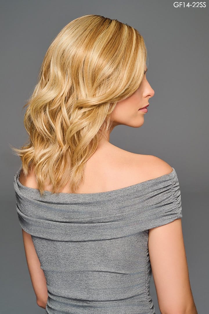 Model is wearing Raise The Bar wig by Gabor in 14/88SS | Side Right