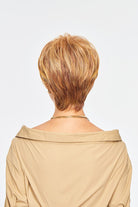 Woman wearing Devotion wig by Gabor in Light Red | Back