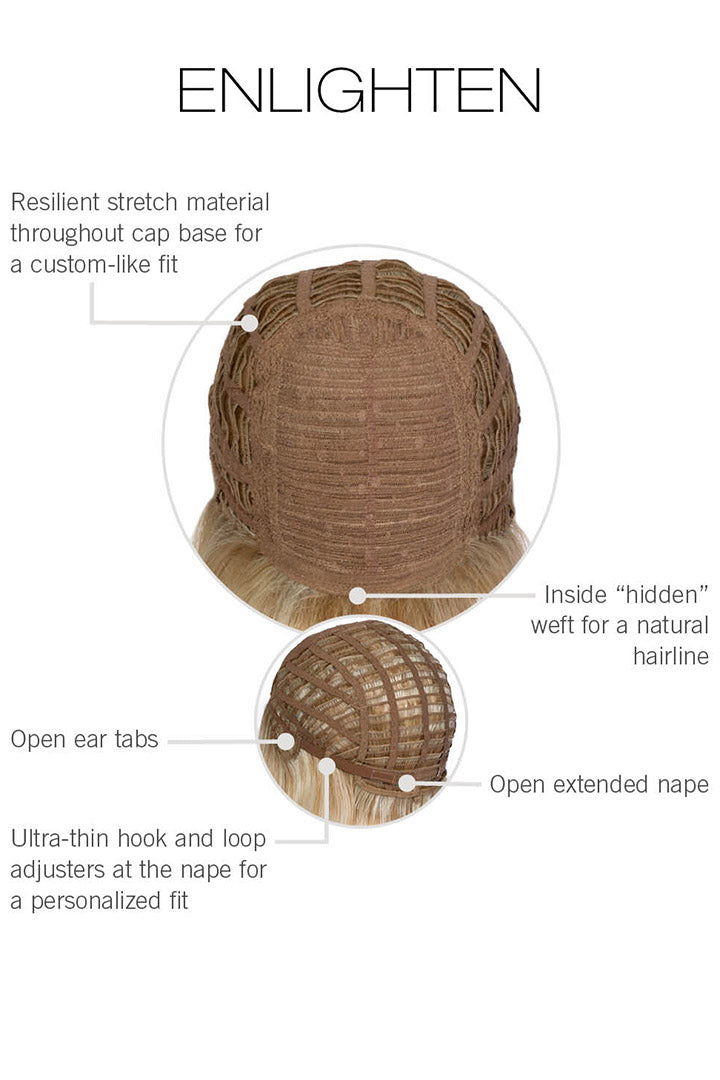 Enlighten wig by Gabor | Basic Cap Construction