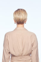 Woman wearing Friendship wig by Gabor in SS Light Blonde | Back