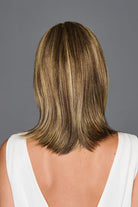 Woman wearing Illumination wig by Gabor in Brown/Blonde | Back
