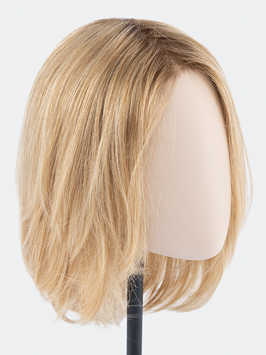 Galaxy by Ellen Wille | European Remy Human Hair Topper | Sandy Blonde Rooted