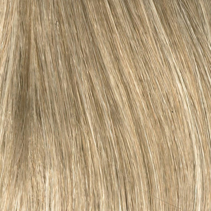 Ginger Cream | A dark beige blonde underneath topped for that “cool” look with an iced blonde