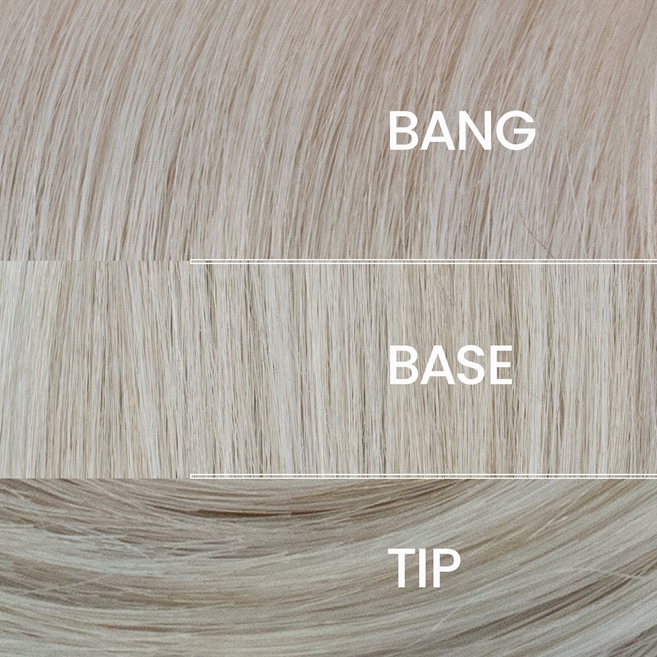 Platinum Champagne Frost | 60/103 | Silver Grey and soft beige blend