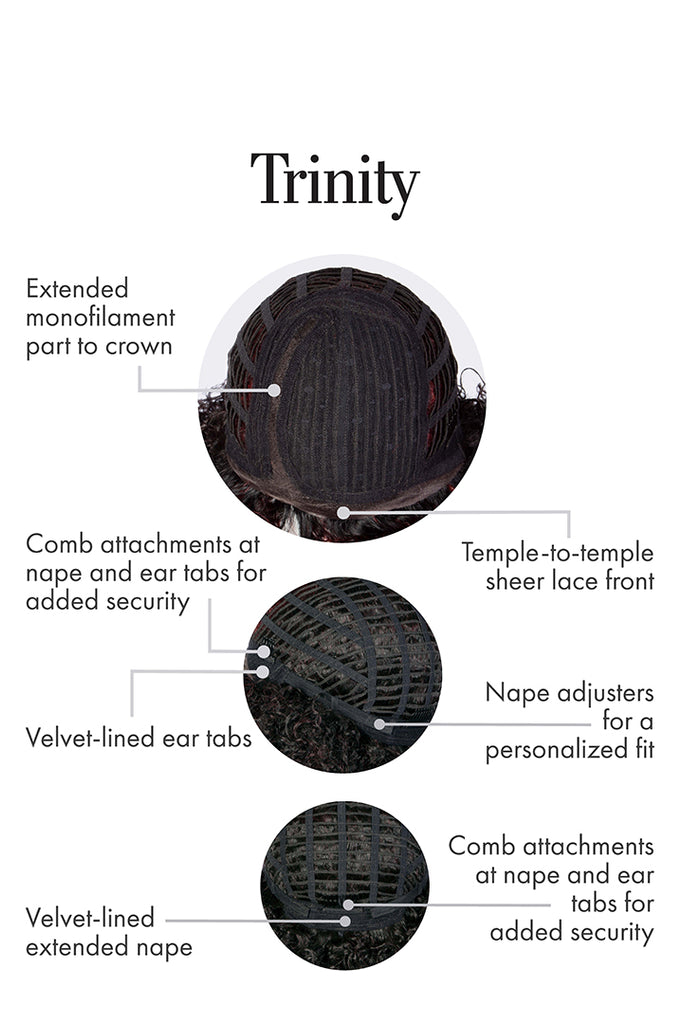 Trinity Wig by Kim Kimble | Cap Construction