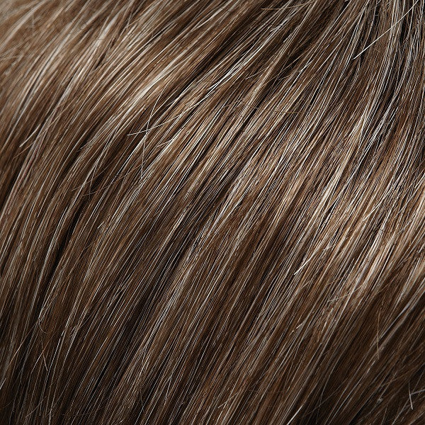 Jon Renau Wigs | 38 MILKSHAKE | Medium Brown with 35% Light Grey
