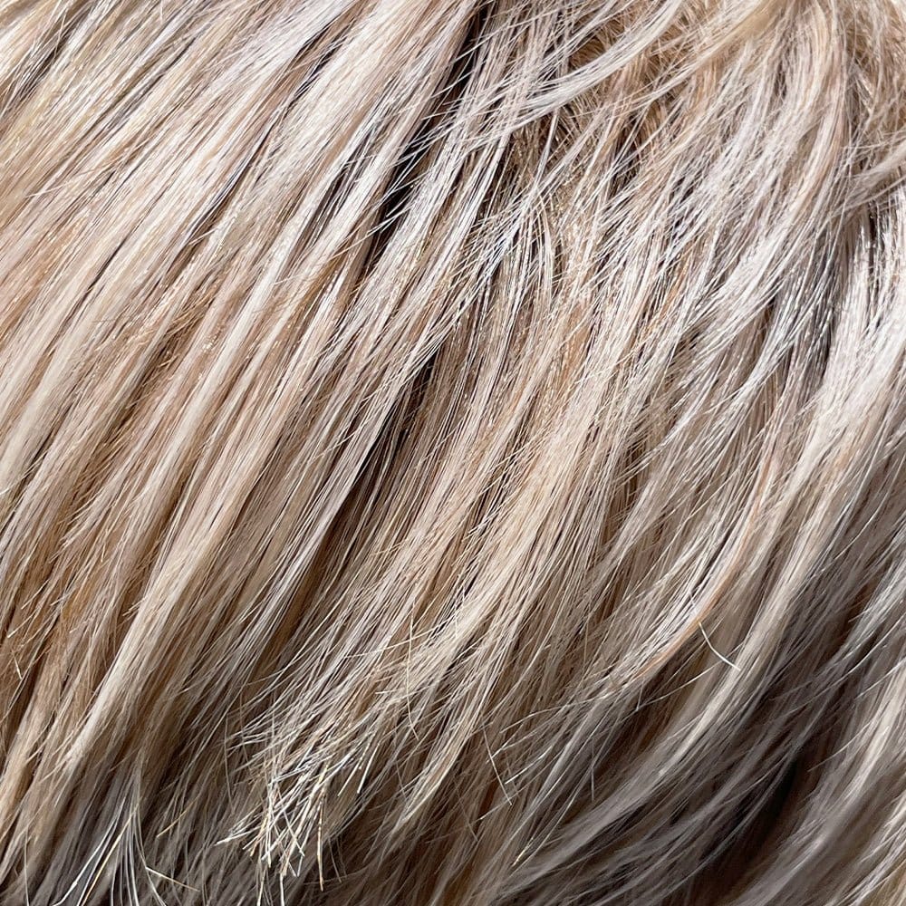 Milkshake Blonde R - a mix of light sandy brown, light ash blonde and a hint of platinum with a medium root.  
