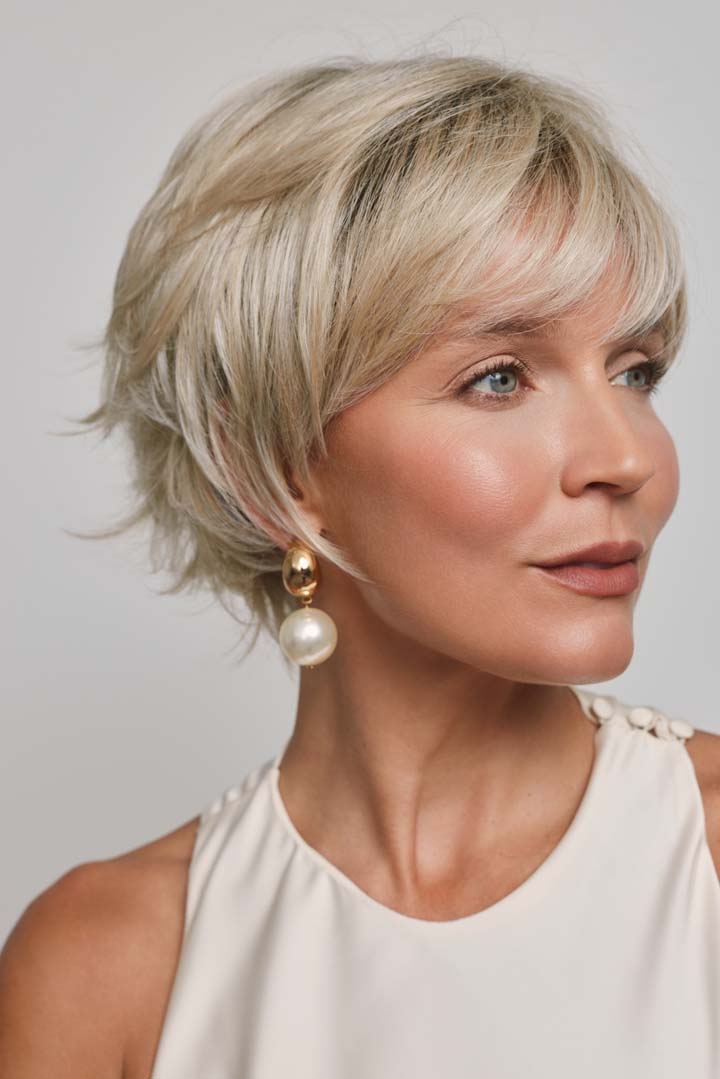 Mio by Noriko | Short Layered Lace Front Pixie Wig