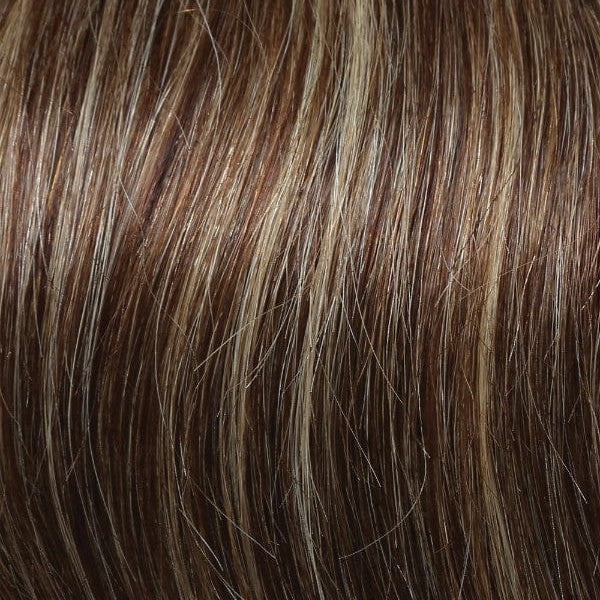 Glazed Mocha hair color with highlights