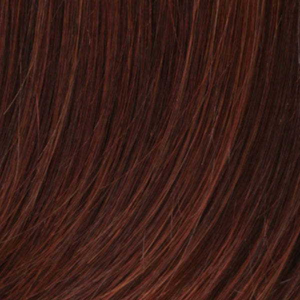 Estetica Wigs | R133F | Dark Brown / Auburn / Bright Red Frost
