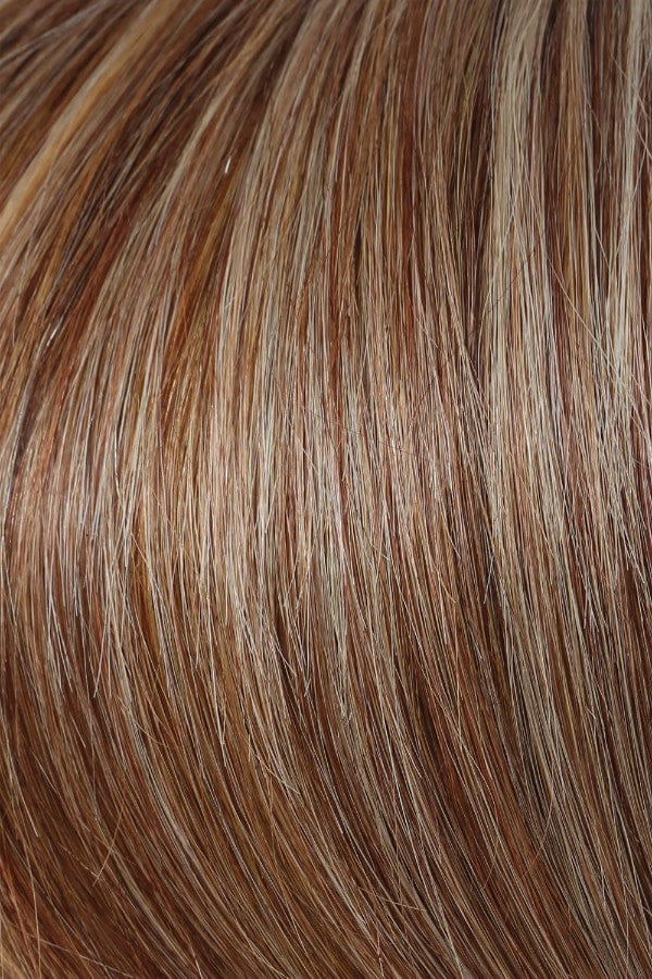 R29S Glazed Strawberry hair strands