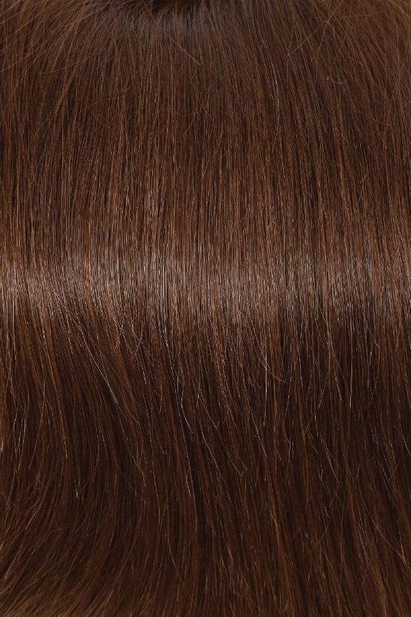 Light reddish brown hair swatch