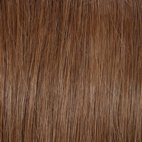 Medium Auburn hair strands