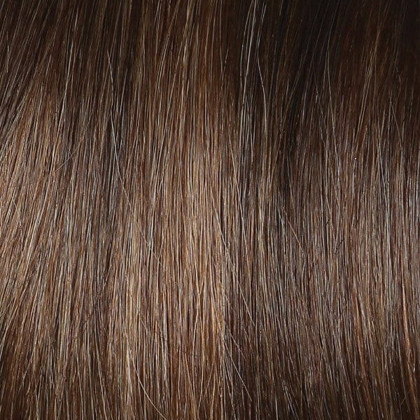 R830 Ginger Brown hair close-up