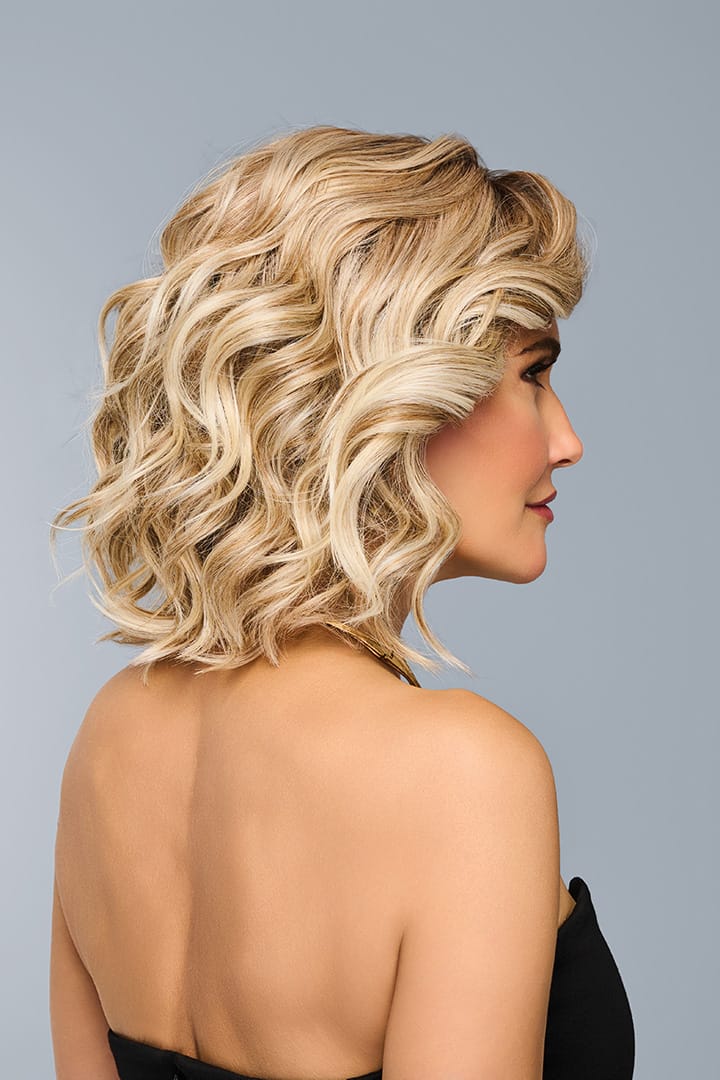 Woman wearing Romantic Renaissance wig by Raquel Welch in RL19/23SS | Right Side