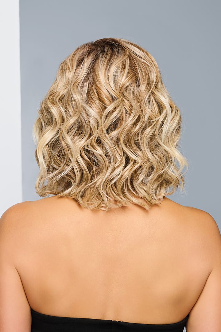 Woman wearing Romantic Renaissance wig by Raquel Welch in RL19/23SS | Back