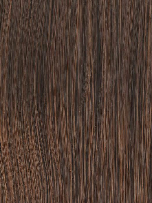 Raquel Welch Wigs | RL6/30 | Copper Mahogany | Dark Brown with soft, coppery highlights