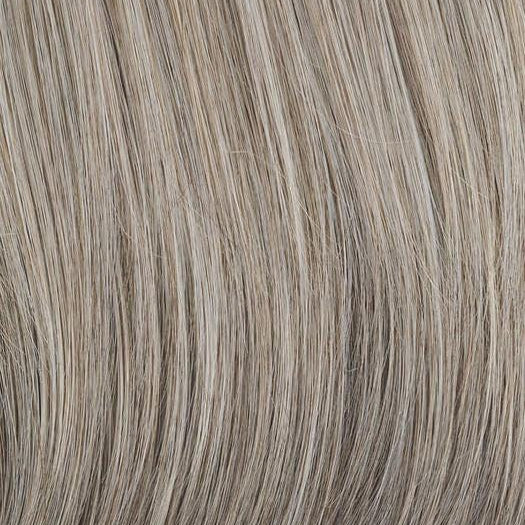 RL119 Silver & Smoke | Light Brown with 80% Gray in front gradually blended into 50% Gray in nape area