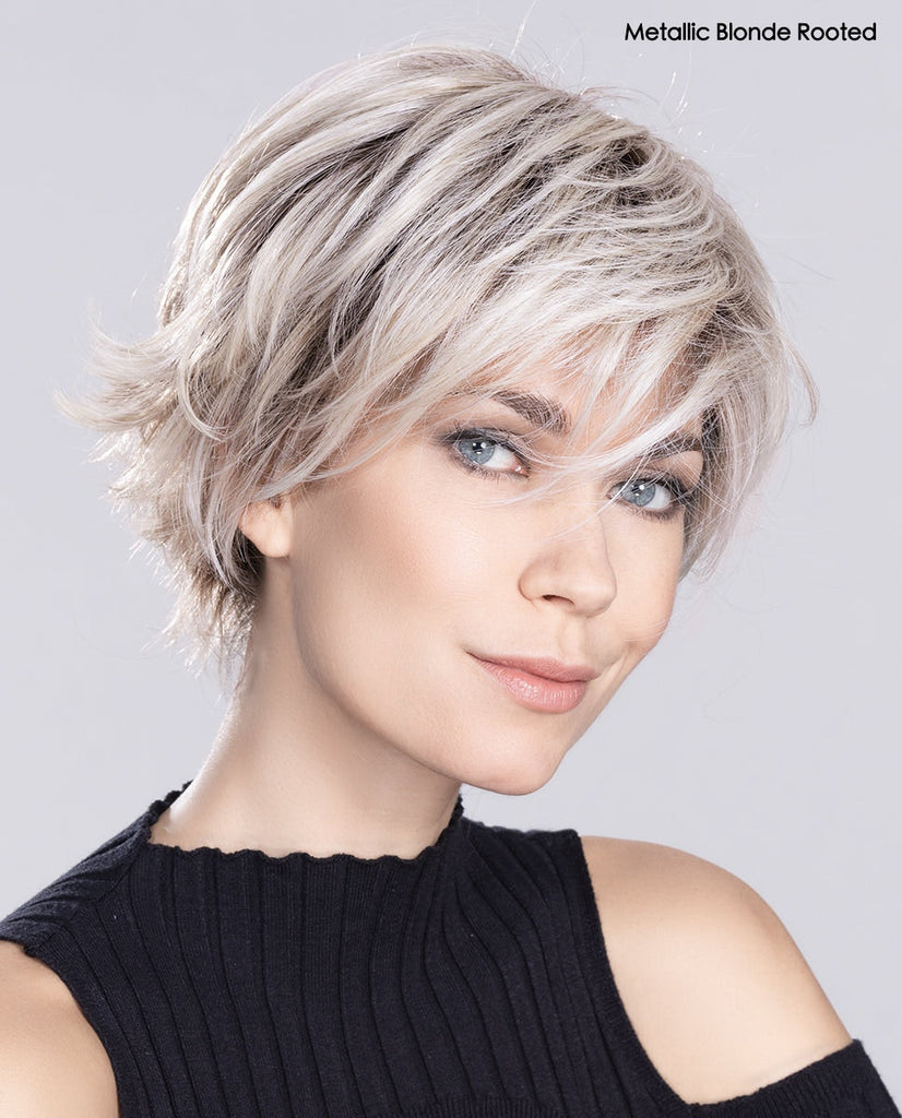 Relax Wig by Ellen Wille | Metallic Blonde Rooted
