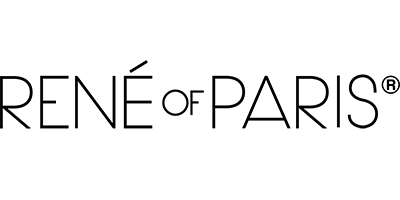 Rene of Paris black bar logo