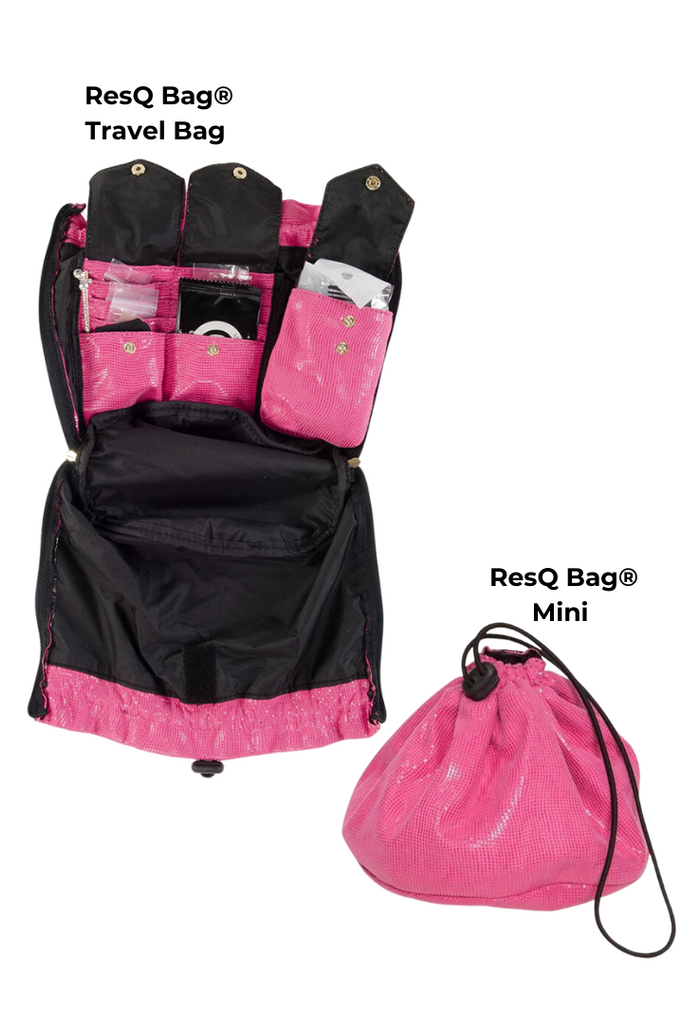 ResQ Bag® Travel Bag (Accessories) and Mini | Yummy Pink