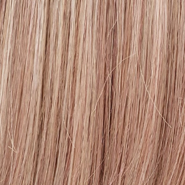 Estetica Wigs | SMOKY ROSE | Platinum Blonde & Rosewood Blend with a Soft Warm Glow