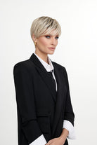 Woman wearing The Free Spirit wig by TressAllure in 613/1001/R18 | Right Side